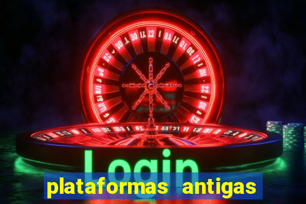 plataformas antigas de jogos